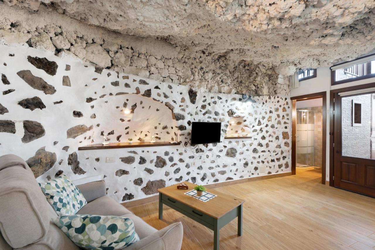 Apartmán Cueva El Desvelo Tijarafe Exteriér fotografie